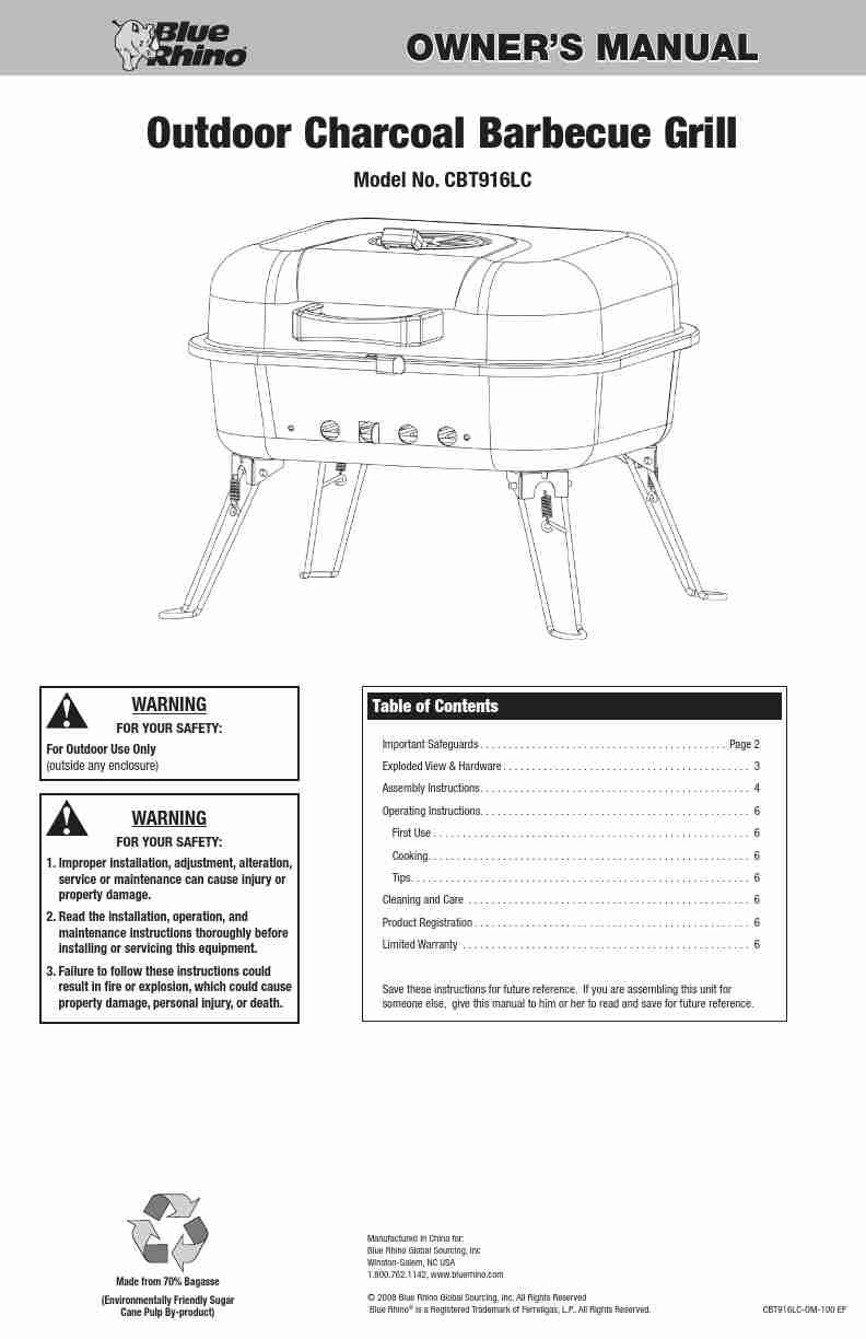 Blue Rhino Charcoal Grill CBT916LC-page_pdf